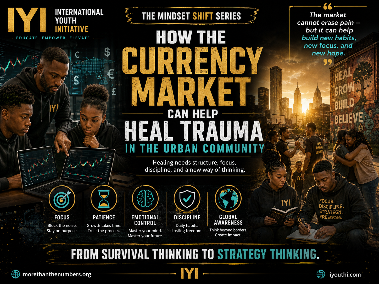 How the Currency Market Can Help Heal Trauma in the Urban Community